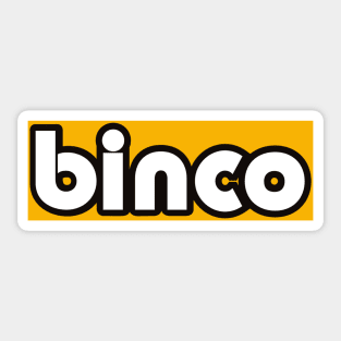 BINCO Sticker